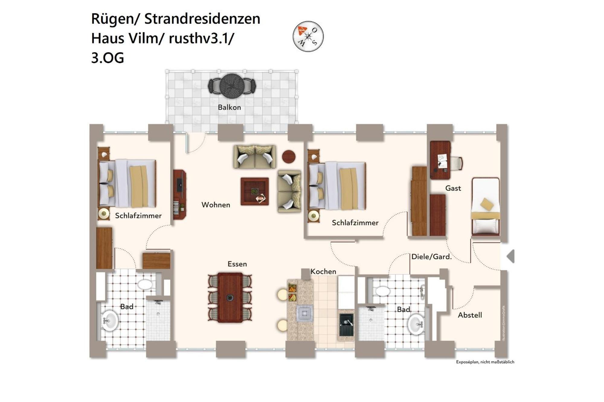 Strandresidenzen Strandresidenzen Haus Vilm 3 1 Ostseebad Binz